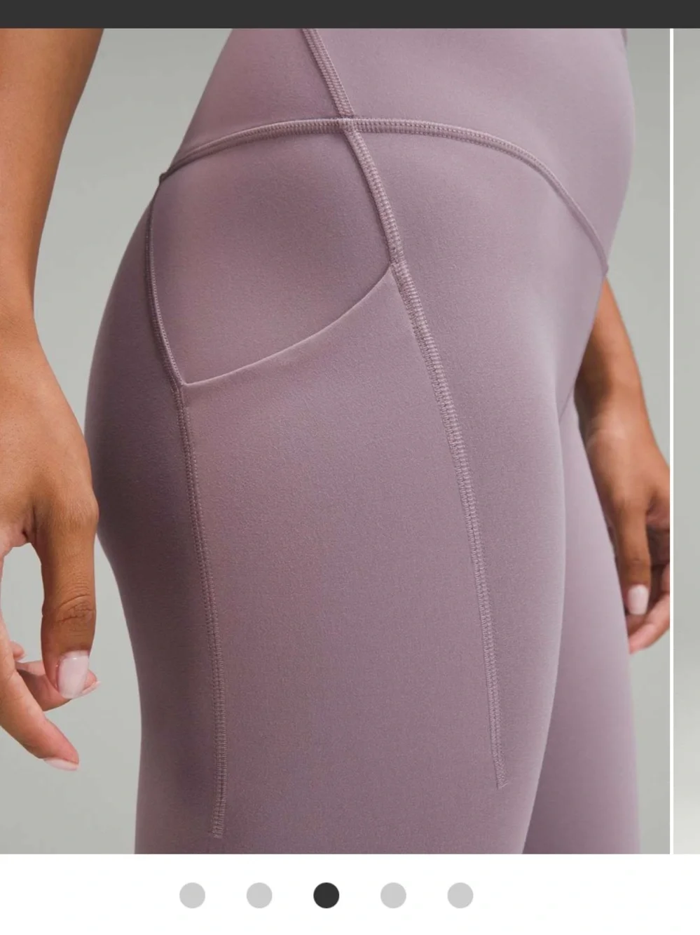Lululemon Wunder Train High Rise Tight with pockets